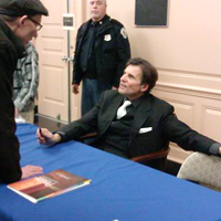 CD signing session after Winterreise on Feb 26, 2012 in Baltimore